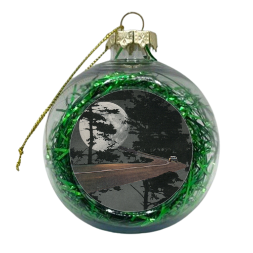 Car ride - xmas bauble by Maya Land