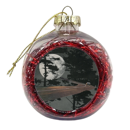 Car ride - xmas bauble by Maya Land
