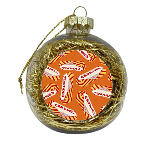 Caramel biscuit - xmas bauble by Stonefoxes