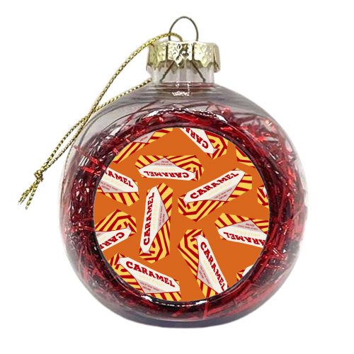 Caramel biscuit - xmas bauble by Stonefoxes
