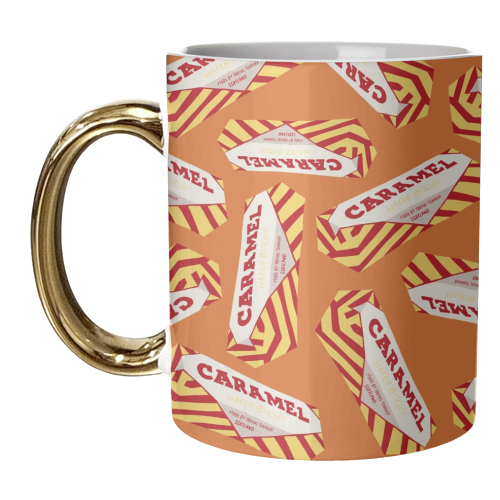 Caramel biscuit - unique mug by Stonefoxes