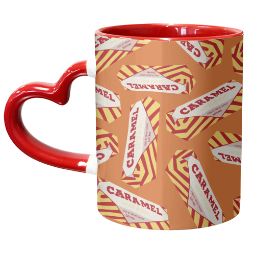 Caramel biscuit - unique mug by Stonefoxes