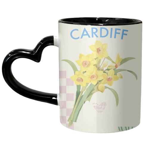 Cardiff Daffodil's - unique mug by Move Studio