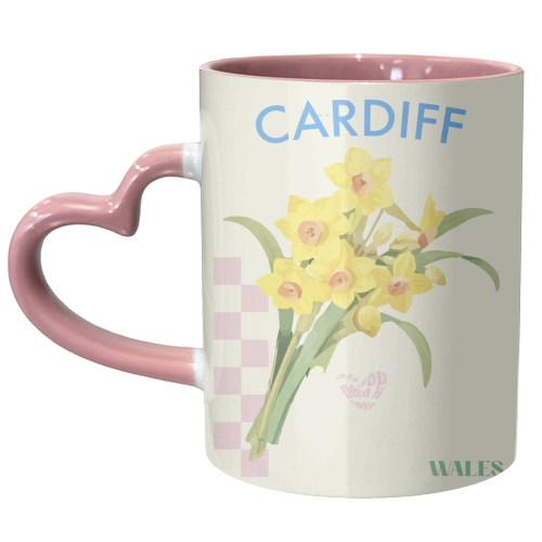 Cardiff Daffodil's - unique mug by Move Studio