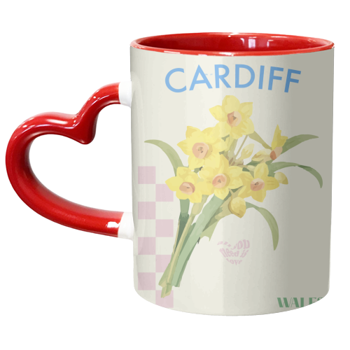 Cardiff Daffodil's - unique mug by Move Studio