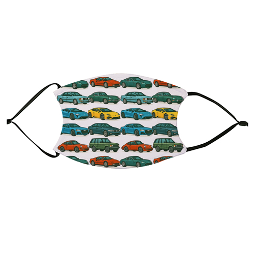 Cars - face cover mask by Ms Doodle