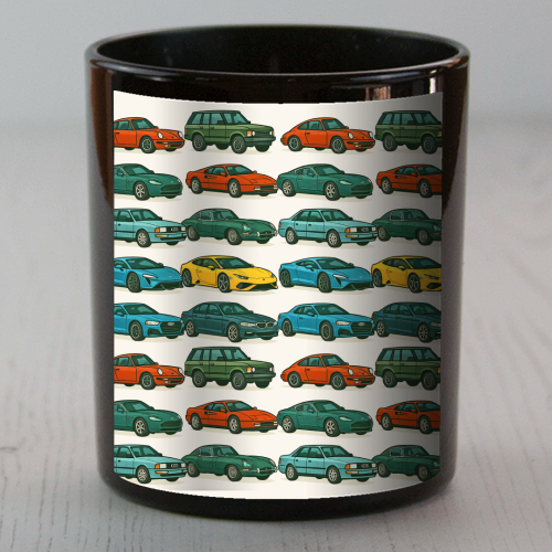 Cars - scented candle by Ms Doodle
