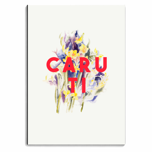 Caru Ti - personalised A4, A5, A6 notebook by The 13 Prints