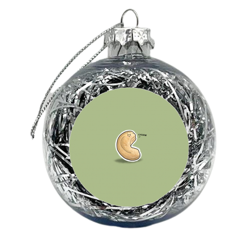 Cashew - xmas bauble by Carl Batterbee