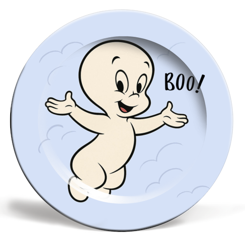 Casper - ceramic dinner plate by Ms Doodle