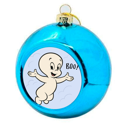 Casper - colourful christmas bauble by Ms Doodle