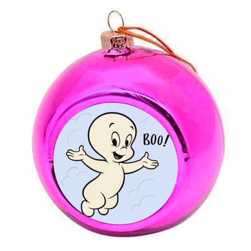 Casper - colourful christmas bauble by Ms Doodle