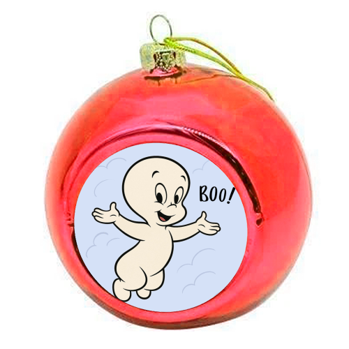 Casper - colourful christmas bauble by Ms Doodle
