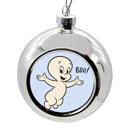 Casper - colourful christmas bauble by Ms Doodle