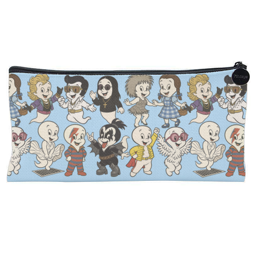 Casper Icons! - flat pencil case by Ms Doodle