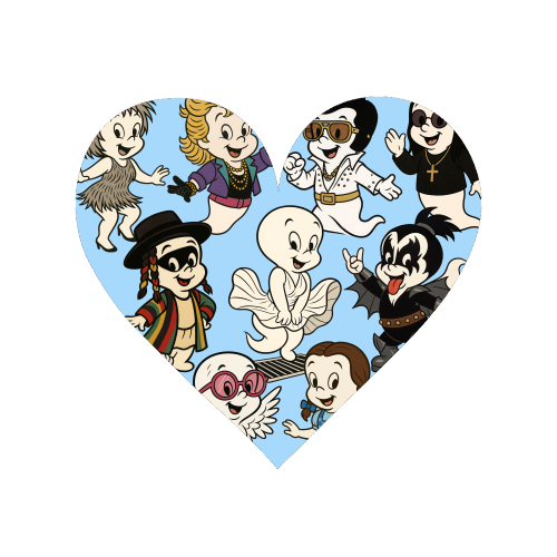 Casper Icons! - Magnet by Ms Doodle