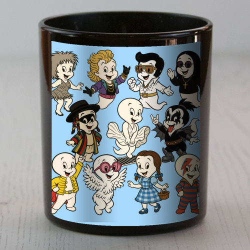 Casper Icons! - scented candle by Ms Doodle