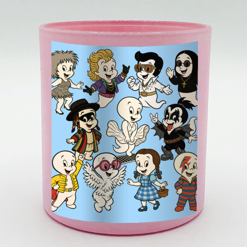 Casper Icons! - scented candle by Ms Doodle