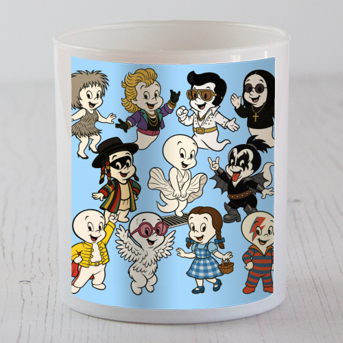 Casper Icons! - scented candle by Ms Doodle