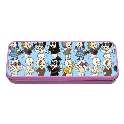 Casper Icons! - tin pencil case by Ms Doodle
