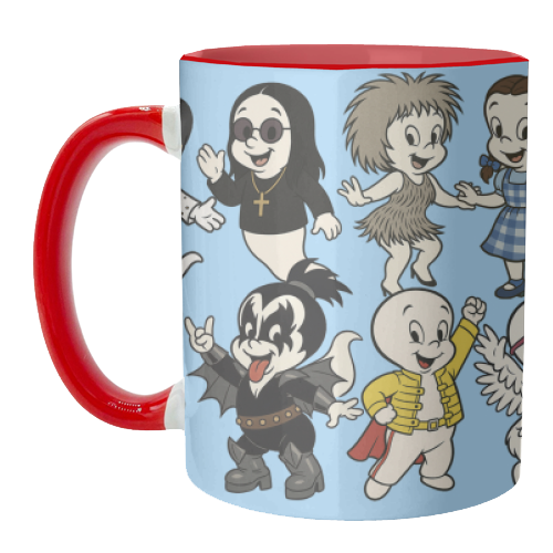 Casper Icons! - unique mug by Ms Doodle