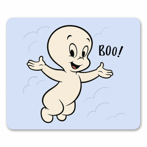 Casper - mouse mat by Ms Doodle