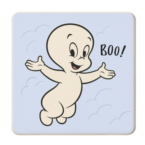 Casper - personalised beer coaster by Ms Doodle