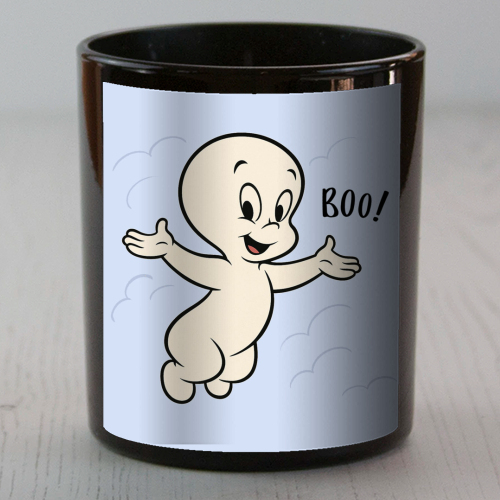 Casper - scented candle by Ms Doodle