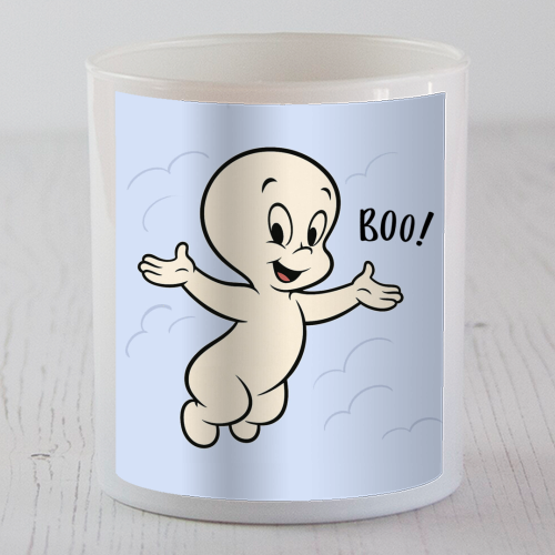 Casper - scented candle by Ms Doodle