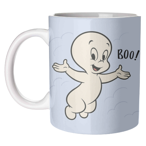 Casper - unique mug by Ms Doodle