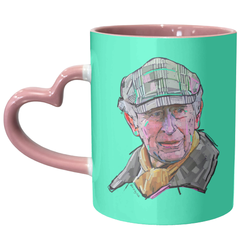 Casual King - unique mug by Beverley Rae
