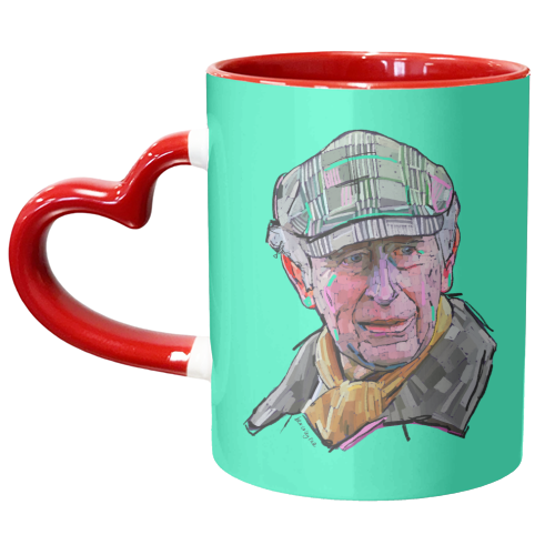 Casual King - unique mug by Beverley Rae