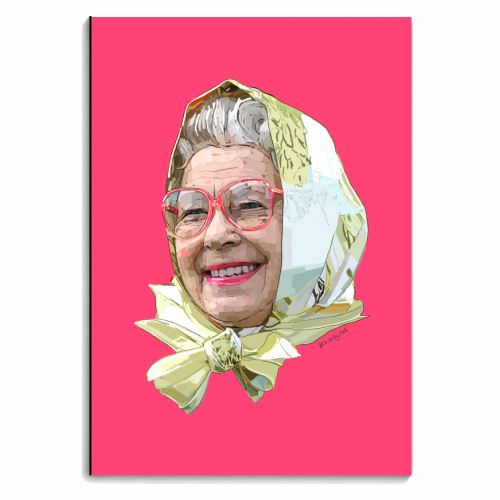Casual Queen - personalised A4, A5, A6 notebook by Beverley Rae