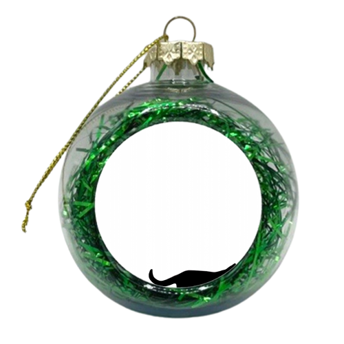 Cat Lover - xmas bauble by Toni Scott