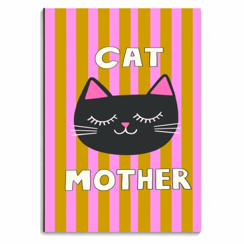 Cat Mother - personalised A4, A5, A6 notebook by The Paper Tail