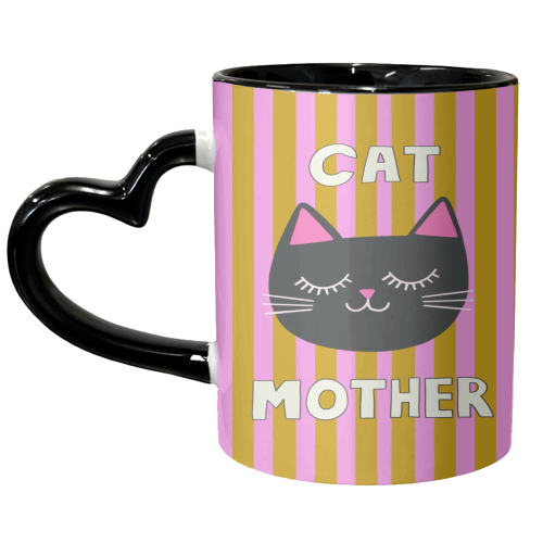 Cat Mother - unique mug by The Paper Tail