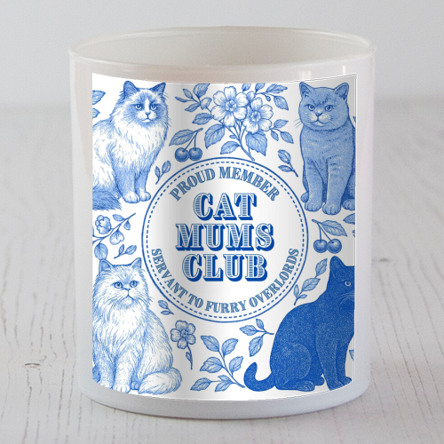 Cat Mums Club - scented candle by Lilly Rose