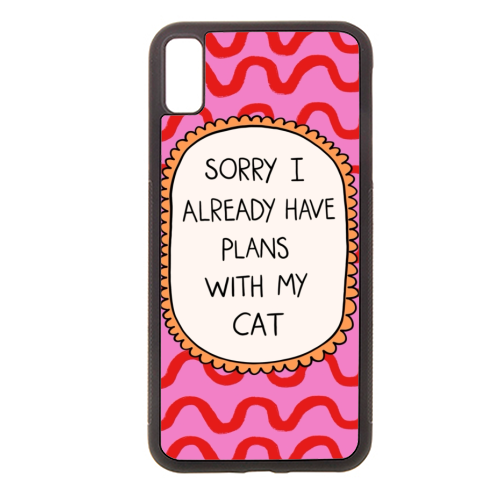 Cat Plans - stylish phone case by The Paper Tail