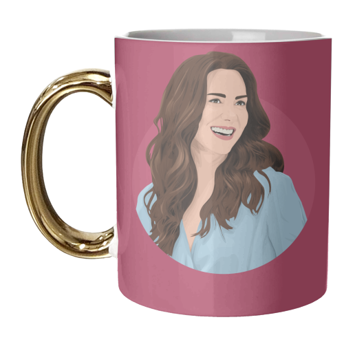 Catherine, Princess of Wales - unique mug by Pink and Pip