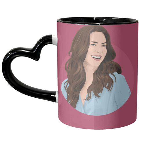 Catherine, Princess of Wales - unique mug by Pink and Pip