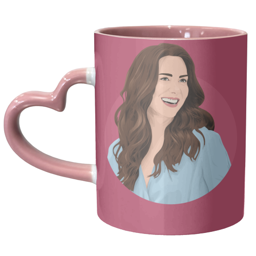 Catherine, Princess of Wales - unique mug by Pink and Pip