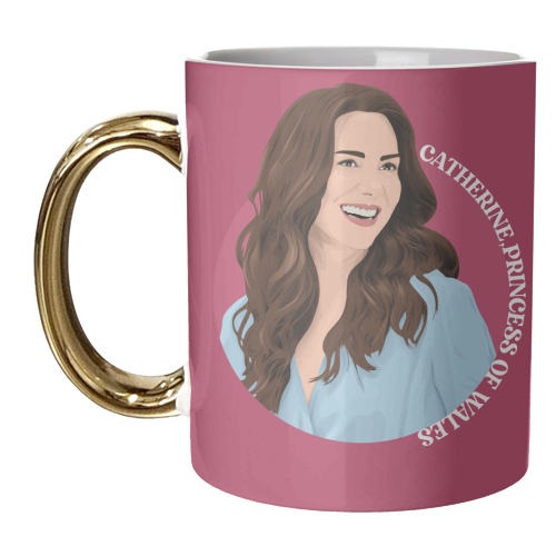 Catherine - unique mug by Pink and Pip
