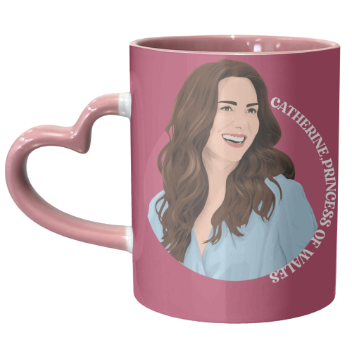 Catherine - unique mug by Pink and Pip