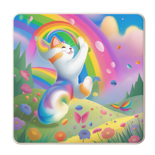 Catnip - personalised beer coaster by Kirsten Star