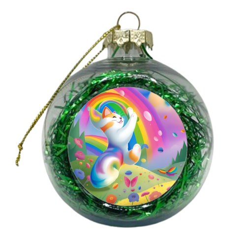 Catnip - xmas bauble by Kirsten Star