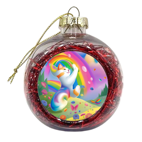 Catnip - xmas bauble by Kirsten Star