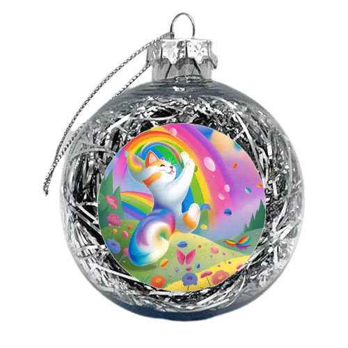 Catnip - xmas bauble by Kirsten Star