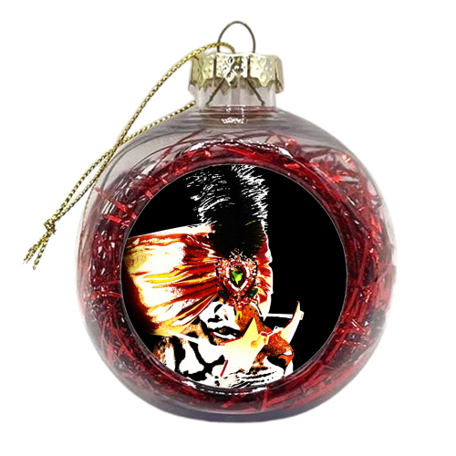 CATS IN HATS - xmas bauble by Wallace Elizabeth