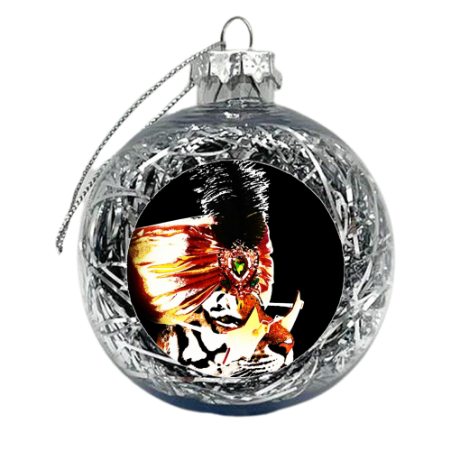 CATS IN HATS - xmas bauble by Wallace Elizabeth