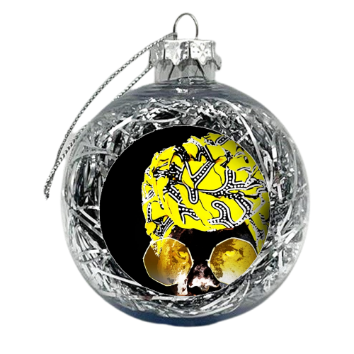 CATS IN HATS - xmas bauble by Wallace Elizabeth